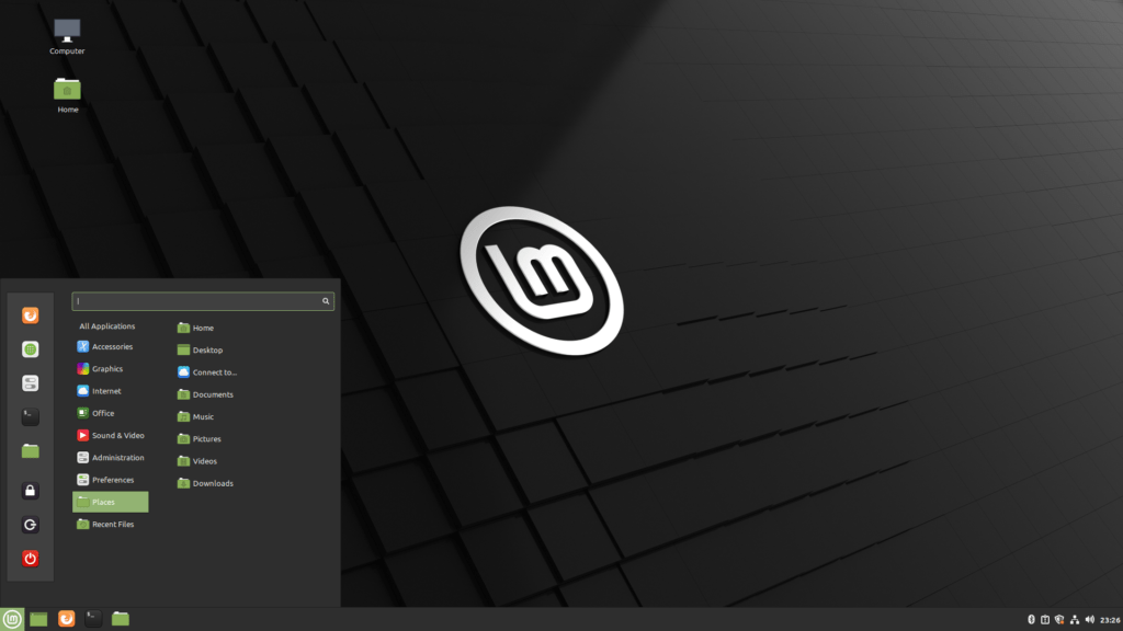 LinuxMint Desktop
